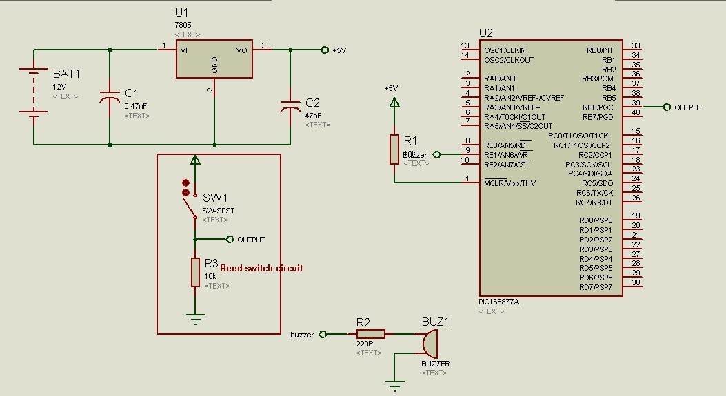 magnetic field detection using pic microcontroller